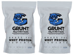Whey Protein Isolate x2 1kg Bag Combo